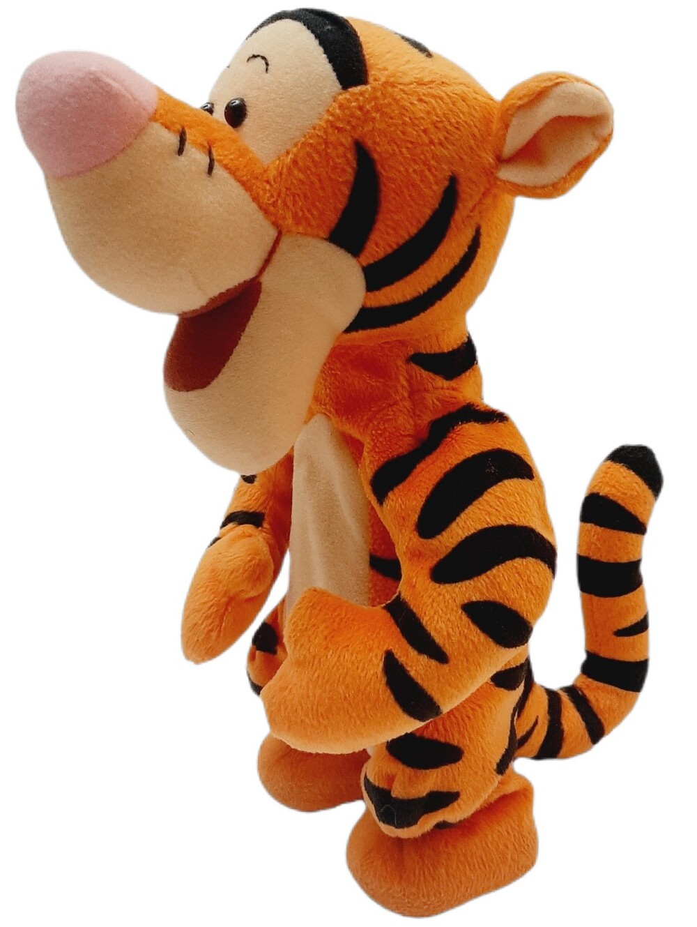 🍒 Vintage 1998 Disney Mattel Bounce Around Talking Tigger 12" Plush Kids Toy